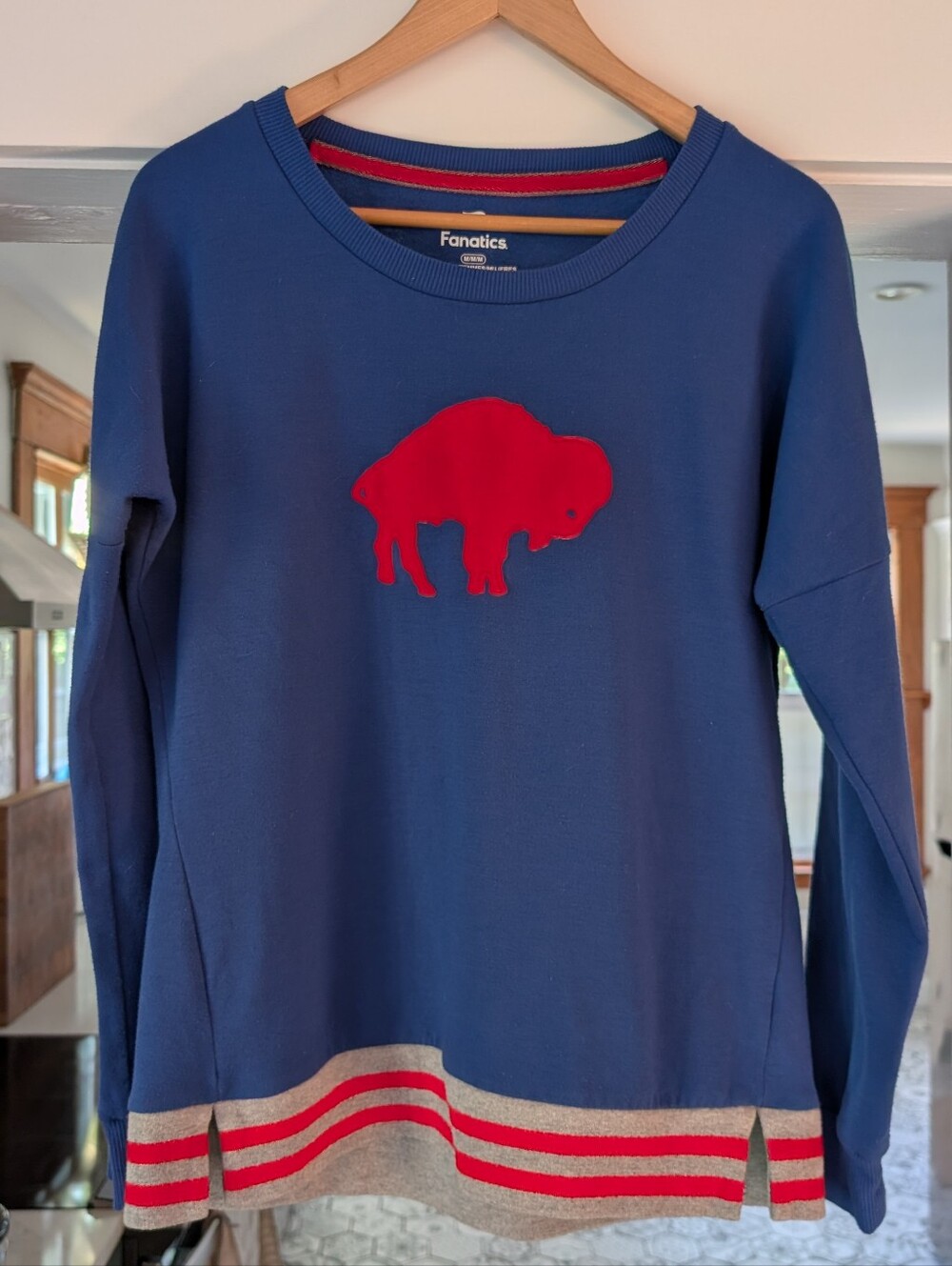 Buffalo Bills Fanatics Vintage Look Lightweight Sweatshirt
